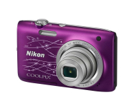 Nikon COOLPIX S2800 fioletowy z ornamentem - 1450815 - zdjęcie 1